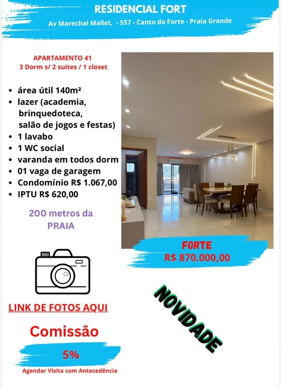 APARTAMENTO Á VENDA