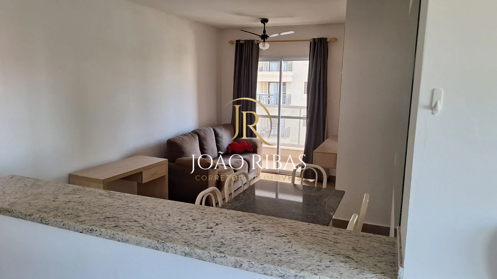 Apartamento de 3 Quartos Mobiliado com 74m² e 1 Vaga na Ribeirânia