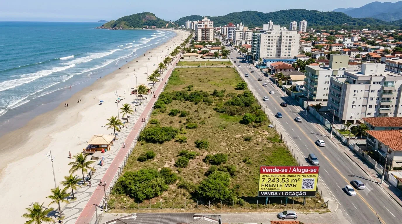 TERRENO À VENDA EM MONGAGUÁ