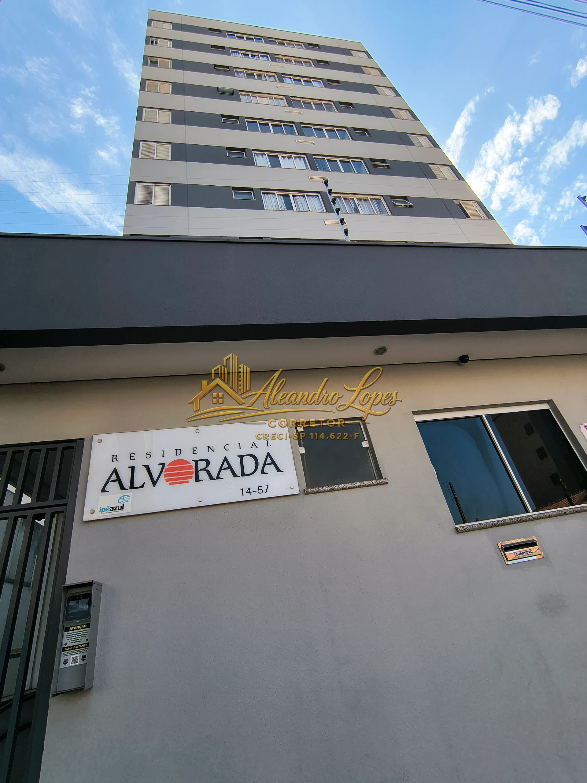 APARTAMENTO 1 DORMITÓRIO À VENDA, RESIDENCIAL ALVORADA, BAURU/SP