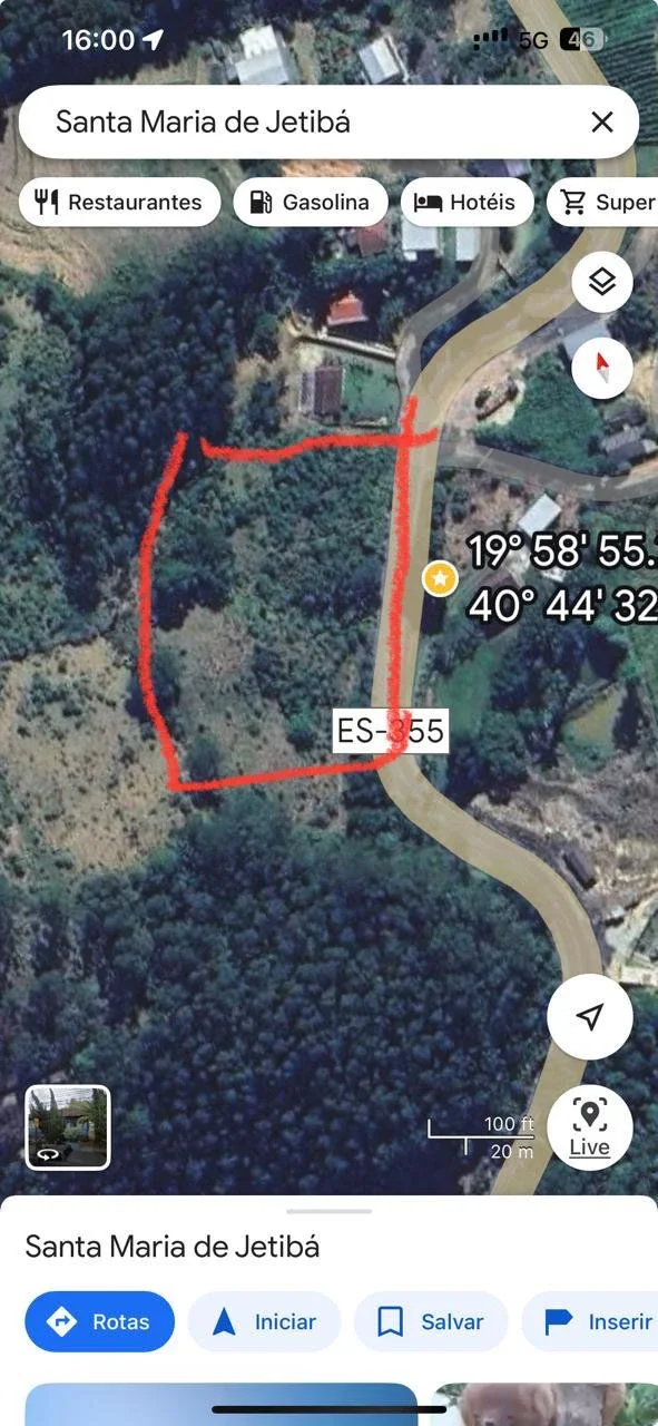 🌳 TERRENO À VENDA – 10.000 M² EM ALTO CALDEIRÃO, SANTA TERESA/ES