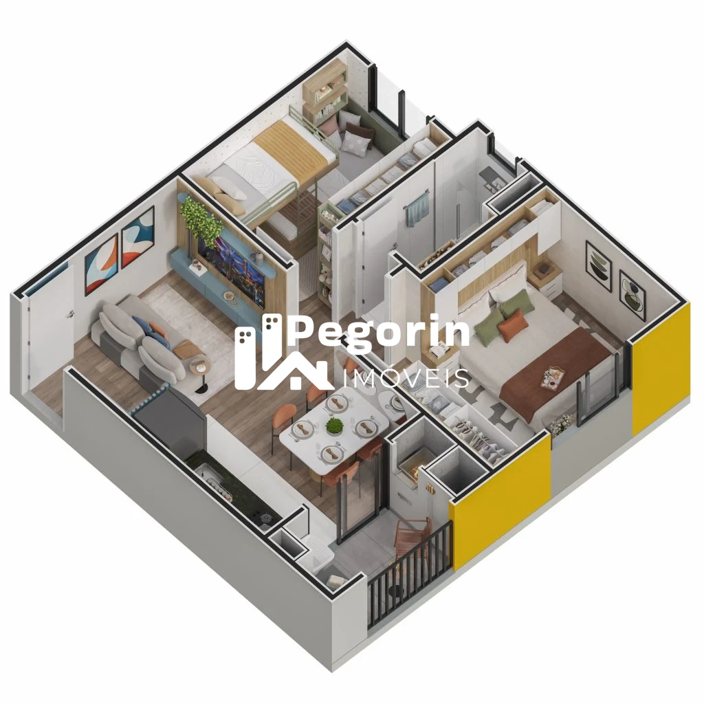 Apartamento, 2 quartos, 52 m² - Foto 27