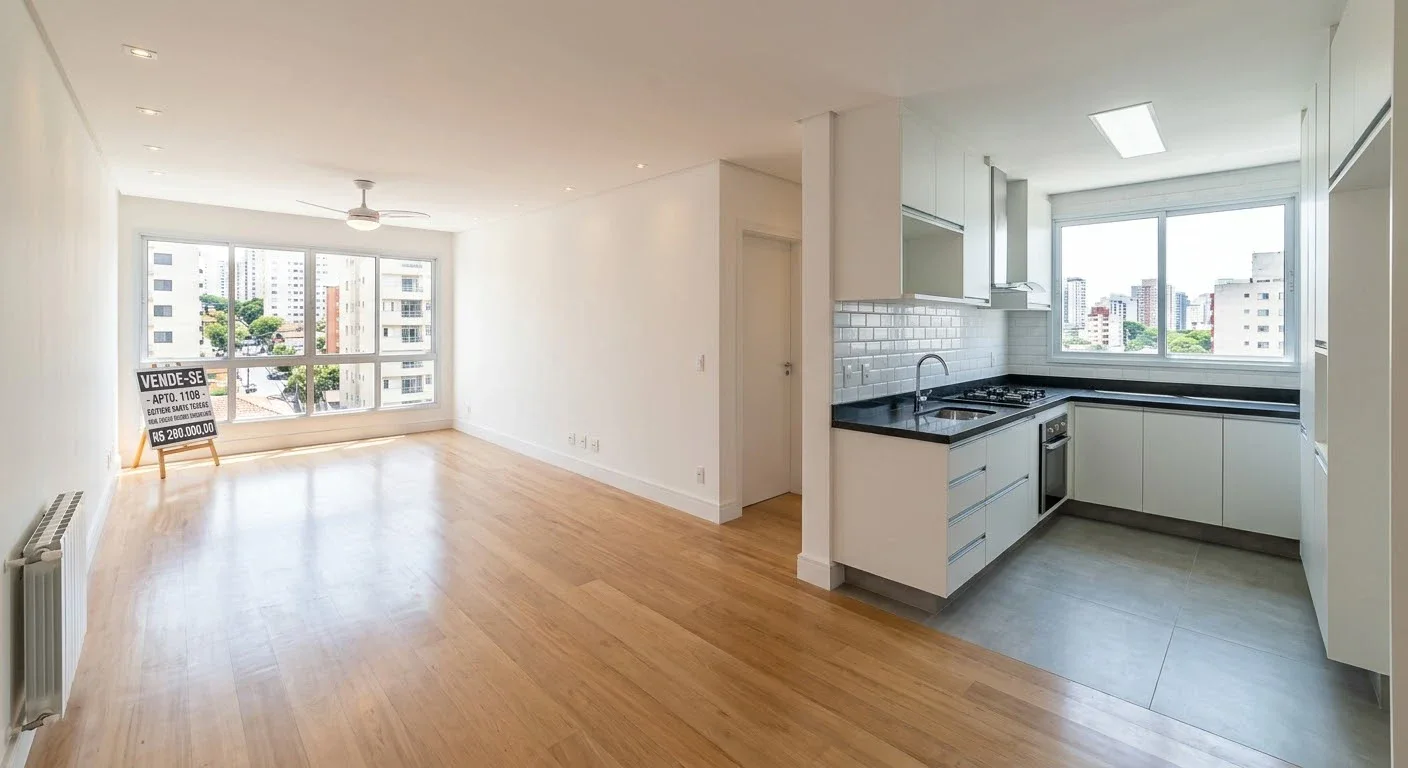 EXCELENTE OPORTUNIDADE-SALA LIVING- NO JOSÉ MENINO EM SANTOS