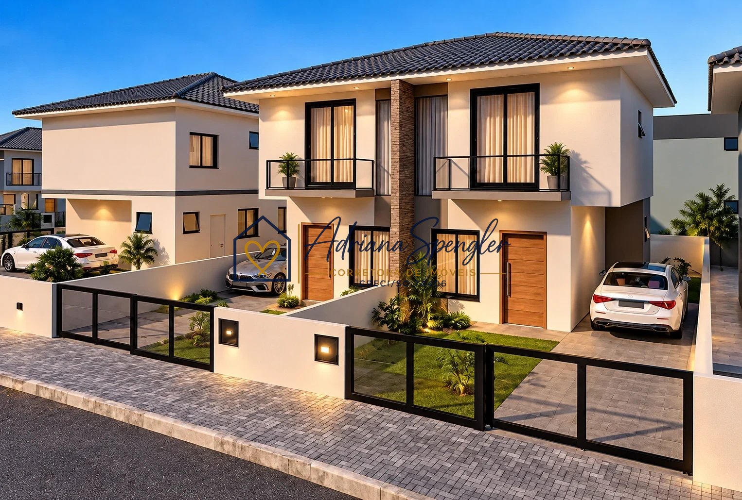 Sobrado Novo 2 SUÍTES em Palhoça — Residencial Esmeralda SB-04