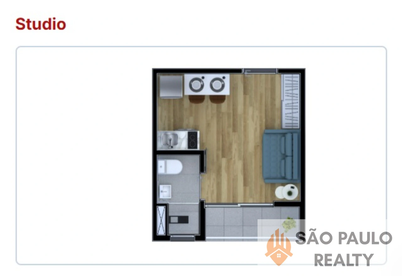 Apartamentos na Planta Zona Leste SP I 18,01m2 - ao lado da Estação Engenheiro Goulart da CPTM