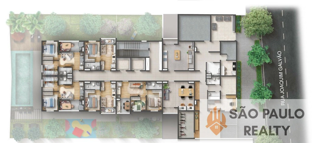 SmartHome Vila Sônia 1 e 2 Dorms 25 a 36 m² com Varanda a 500 m do Metrô | Lazer Completo | MCMV I Entrega: Agosto de 2028