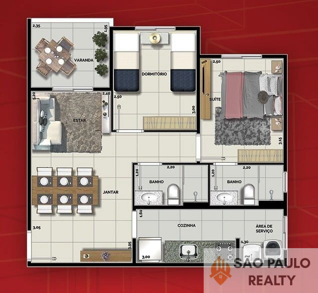 Torino Morumbi - Apartamentos 1 e 2 Dorms. de 38,6 a 55,6 m² | Lazer Completo | Pronto para Morar