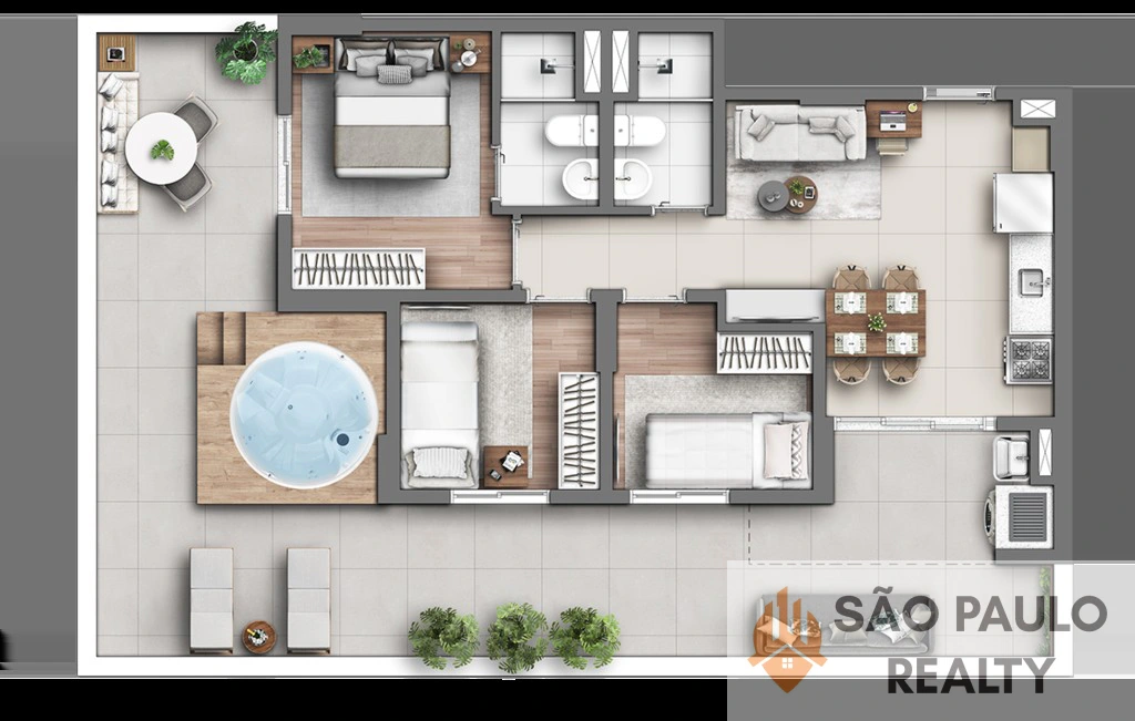Apartamento - 2 Dorms., com garagem I 41,33m² | Lazer Completo - Entrega: Novembro de 2027 - Ao lado metrô Itaquera.