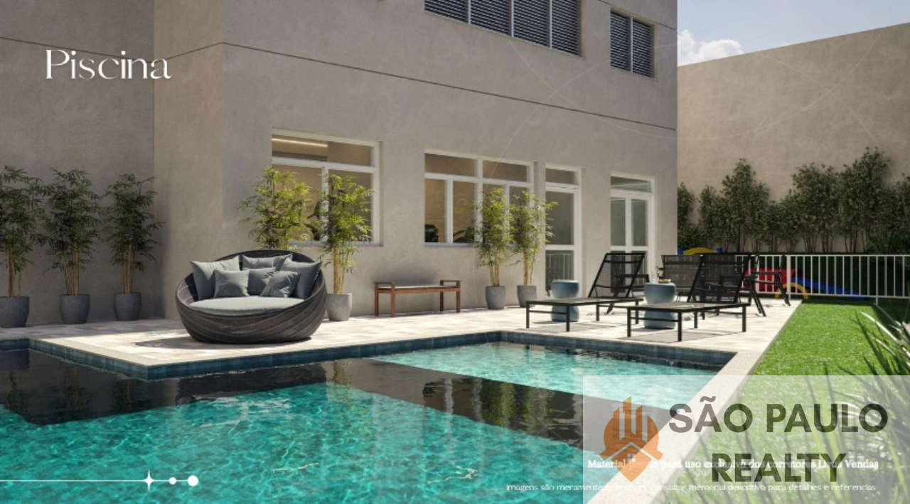 Apartamentos de 28 e 43m² com varanda, lazer completo e vaga opcional na Mooca a 1,2km do Metrô