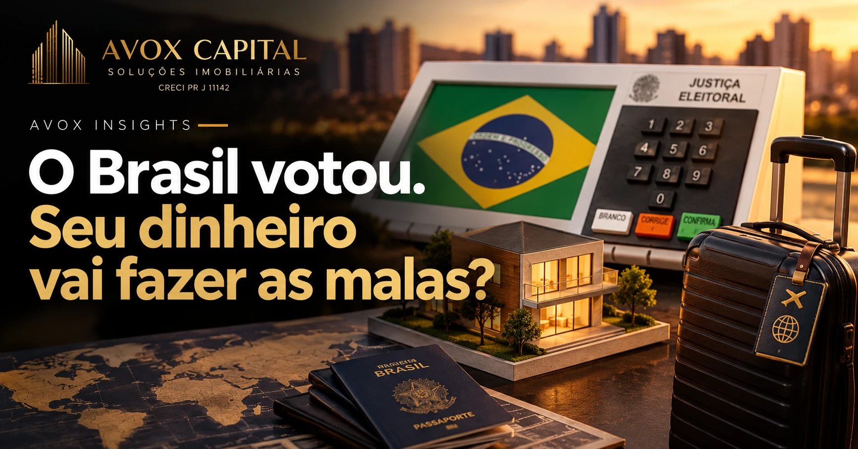 O Brasil votou. Seu dinheiro vai fazer as malas?