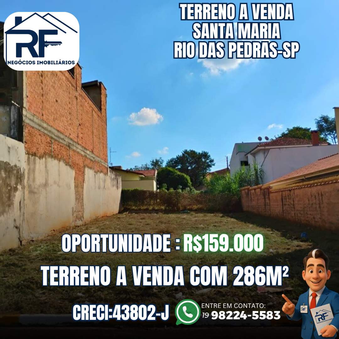 Terreno para Venda em Rio das Pedras, Santa Maria - Foto 1