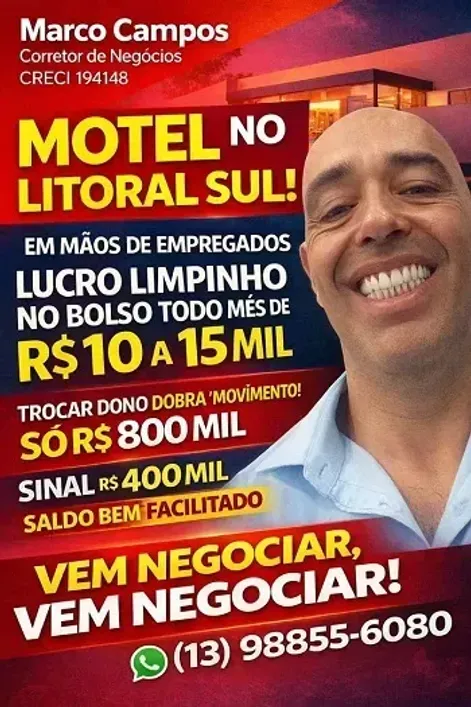 Imóvel Comercial com 15 Quartos à venda, 1500m² - Balneário Agenor de Campos