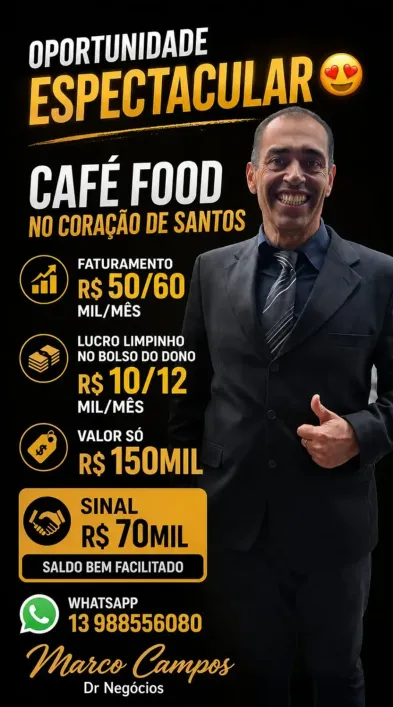 Ponto Comercial à venda, 40m² - Gonzaga