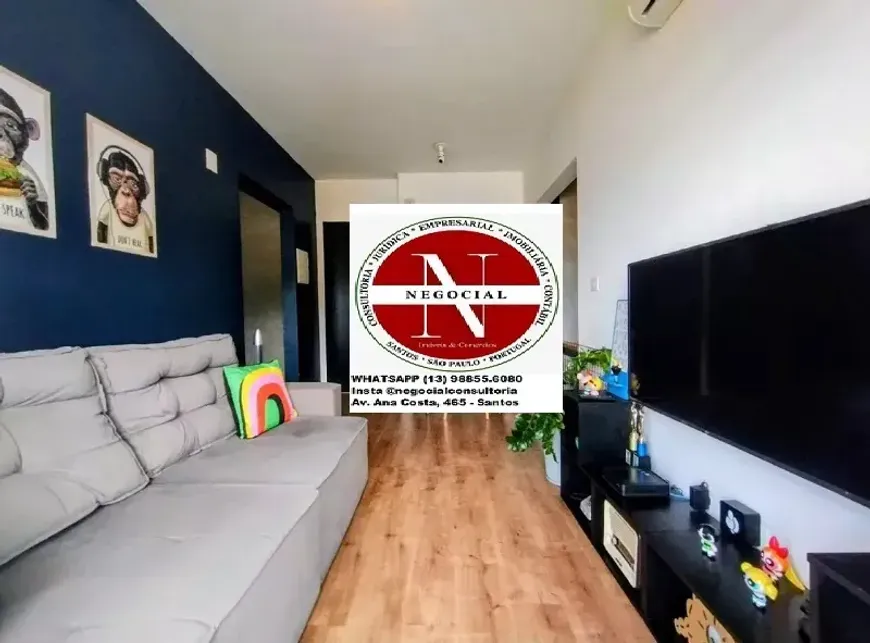 Apartamento com 1 Quarto à venda, 51m² - Vila Matias
