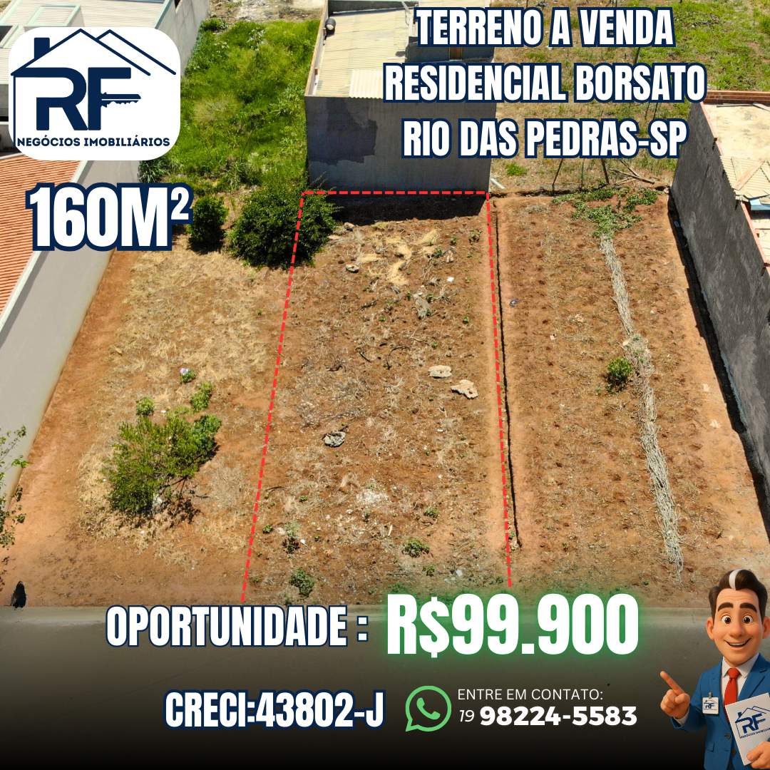 Terreno para Venda em Rio das Pedras, Residencial Alvorada - Foto 1