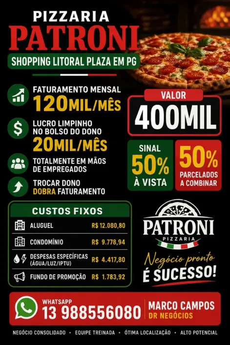 Ponto Comercial à venda, 50m² - Xixova