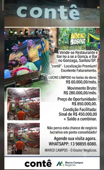 Ponto Comercial à venda, 600m² - Gonzaga