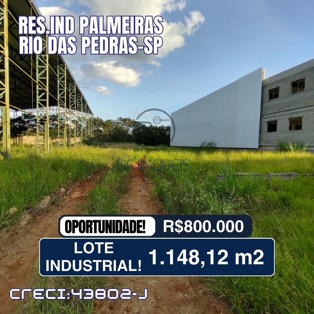 Terreno em Condomínio para Venda em Rio das Pedras, Loteamento Industrial Palmeiras - Foto 1